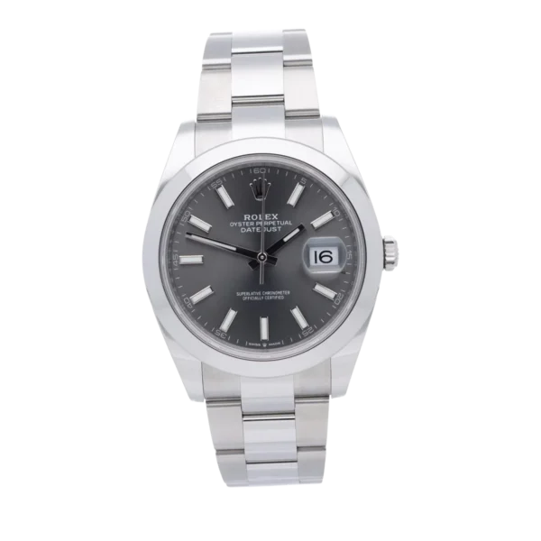 Rolex Datejust Rhodium