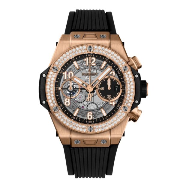 Hublot Big Bang Original Unico King Gold Diamonds
