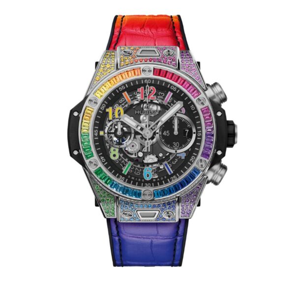 Hublot Big Bang Unico Titanium Rainbow