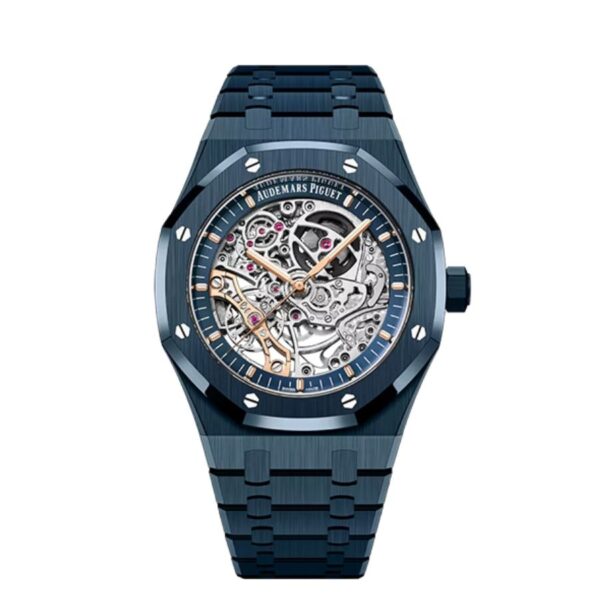Audemars Piguet Royal Oak Double Balance Wheel Openworked Blue Ceramic