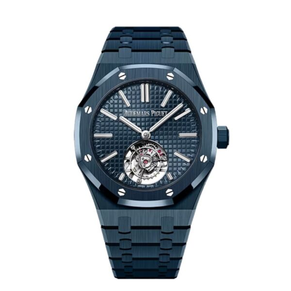Audemars Piguet Royal Oak Selfwinding Flying Tourbillon Blue Ceramic