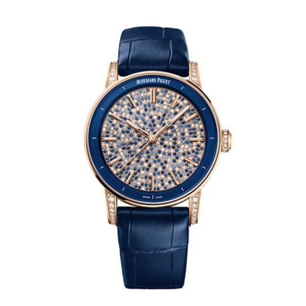 Audemars Piguet Selfwinding Diamond & Blue Sapphire
