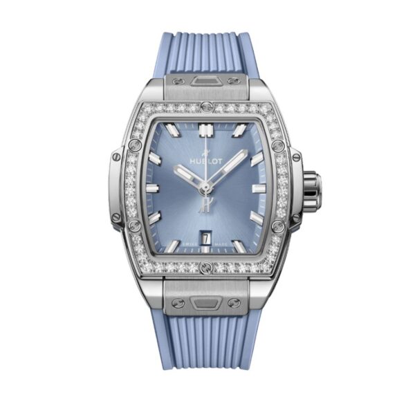 Hublot Spirit of Big Bang Steel Coal Blue Diamonds