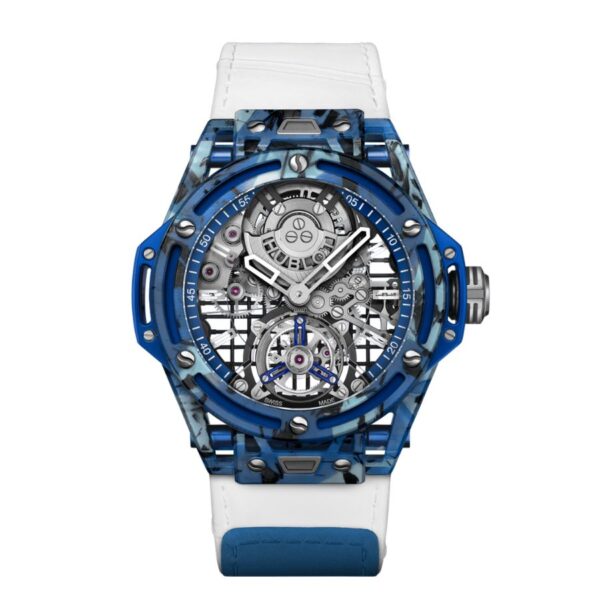 Hublot Big Bang Tourbillon Novak Djokovic GOAT Edition Blue